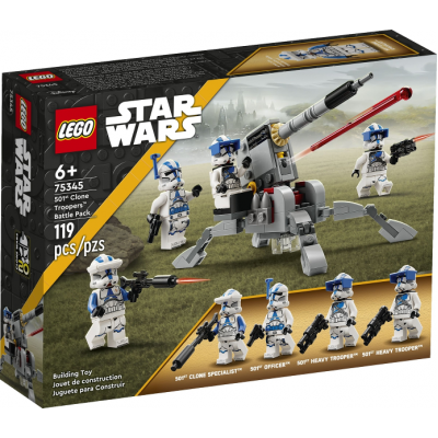 LEGO STAR WARS Ensemble de combat de Clone Troopers de la 501e Légion 2023